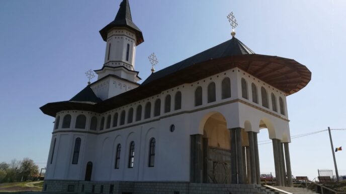 Manastirea de la Dobresti se apropie de finalizare